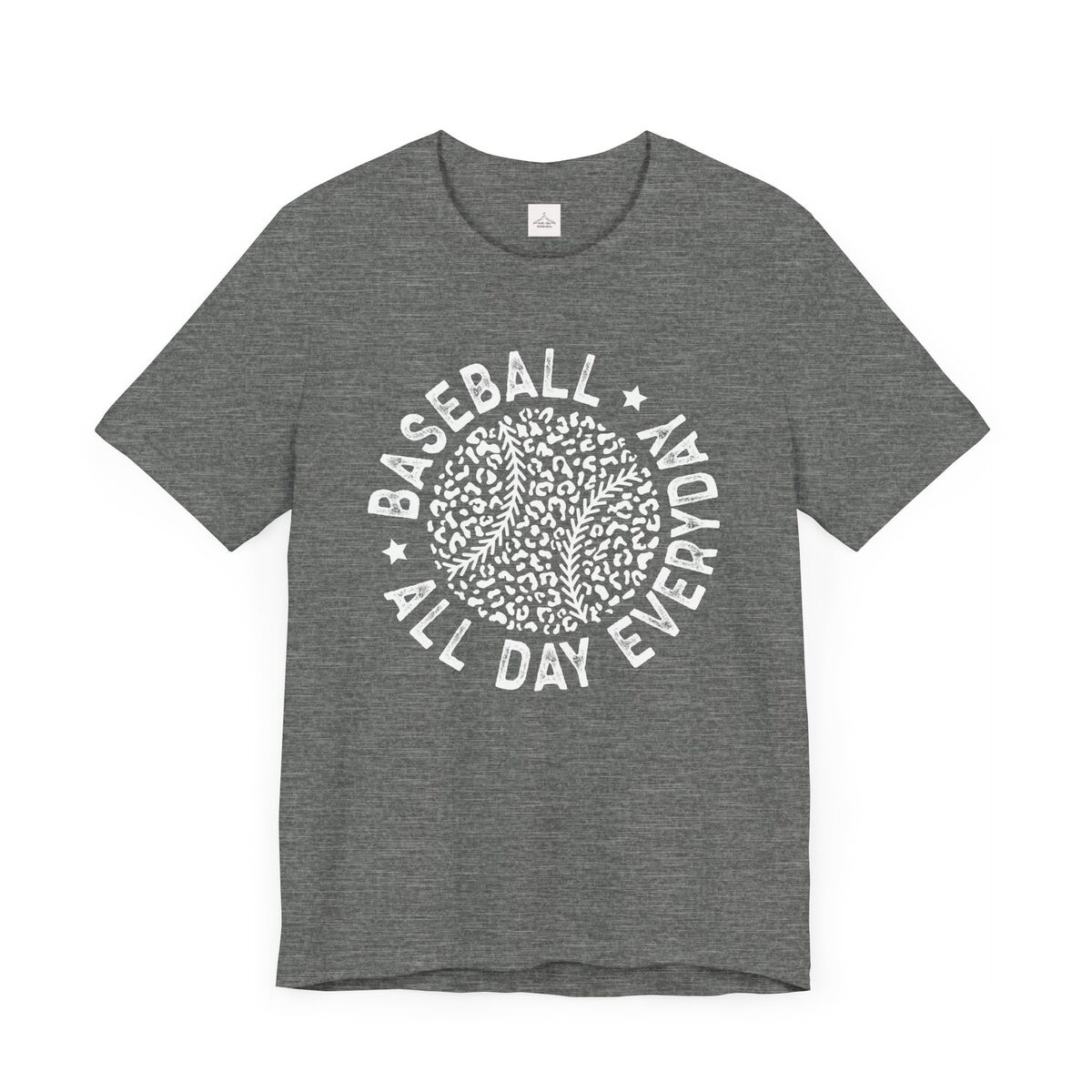 Baseball-All-Day-Everyday-White-Leopard-Unisex-Jersey-Short-Sleeve-Tee-1