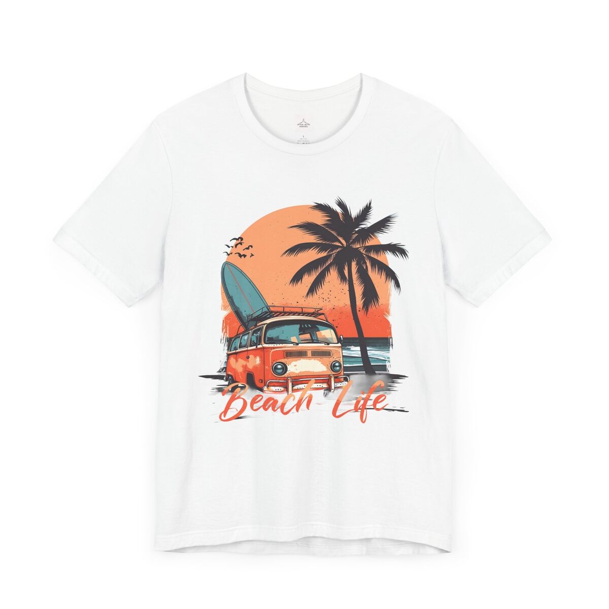 Beach-Life-Vintage-Van-Unisex-Jersey-Short-Sleeve-Tee-1
