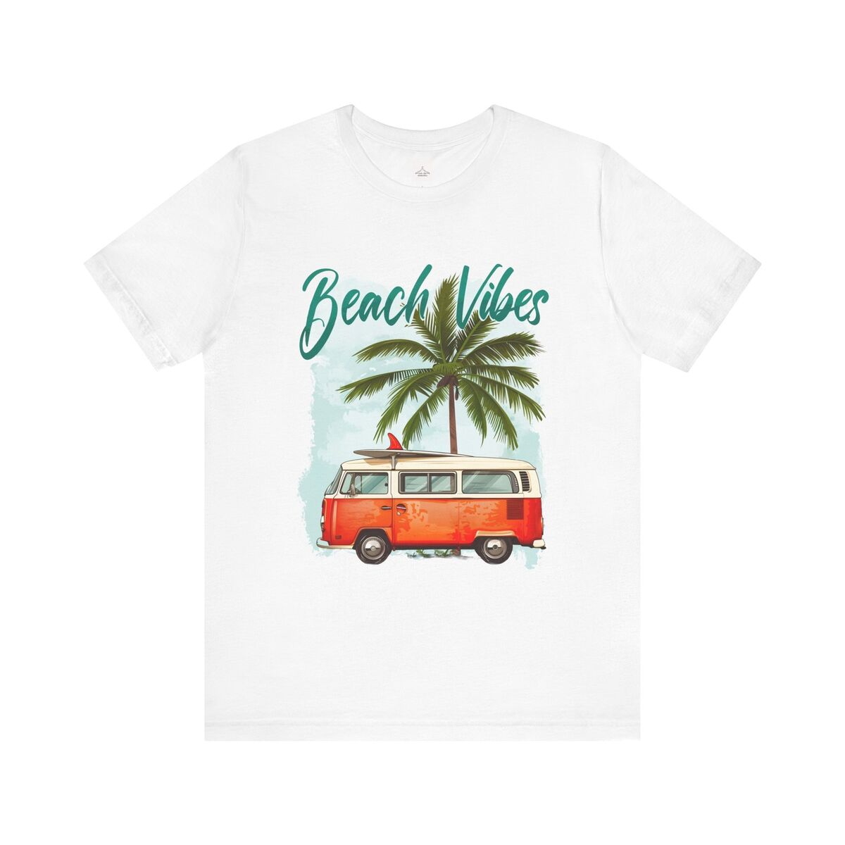 Beach Vibes Vintage Van Unisex Jersey Short Sleeve Tee