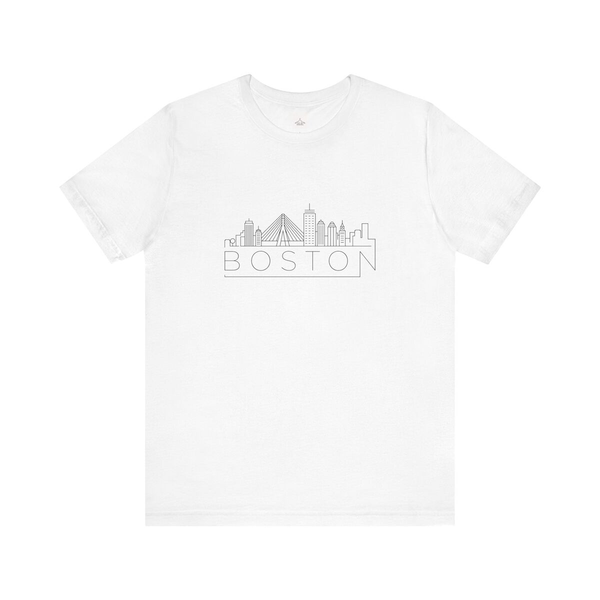 Boston Skyline Unisex Jersey Short Sleeve Tee