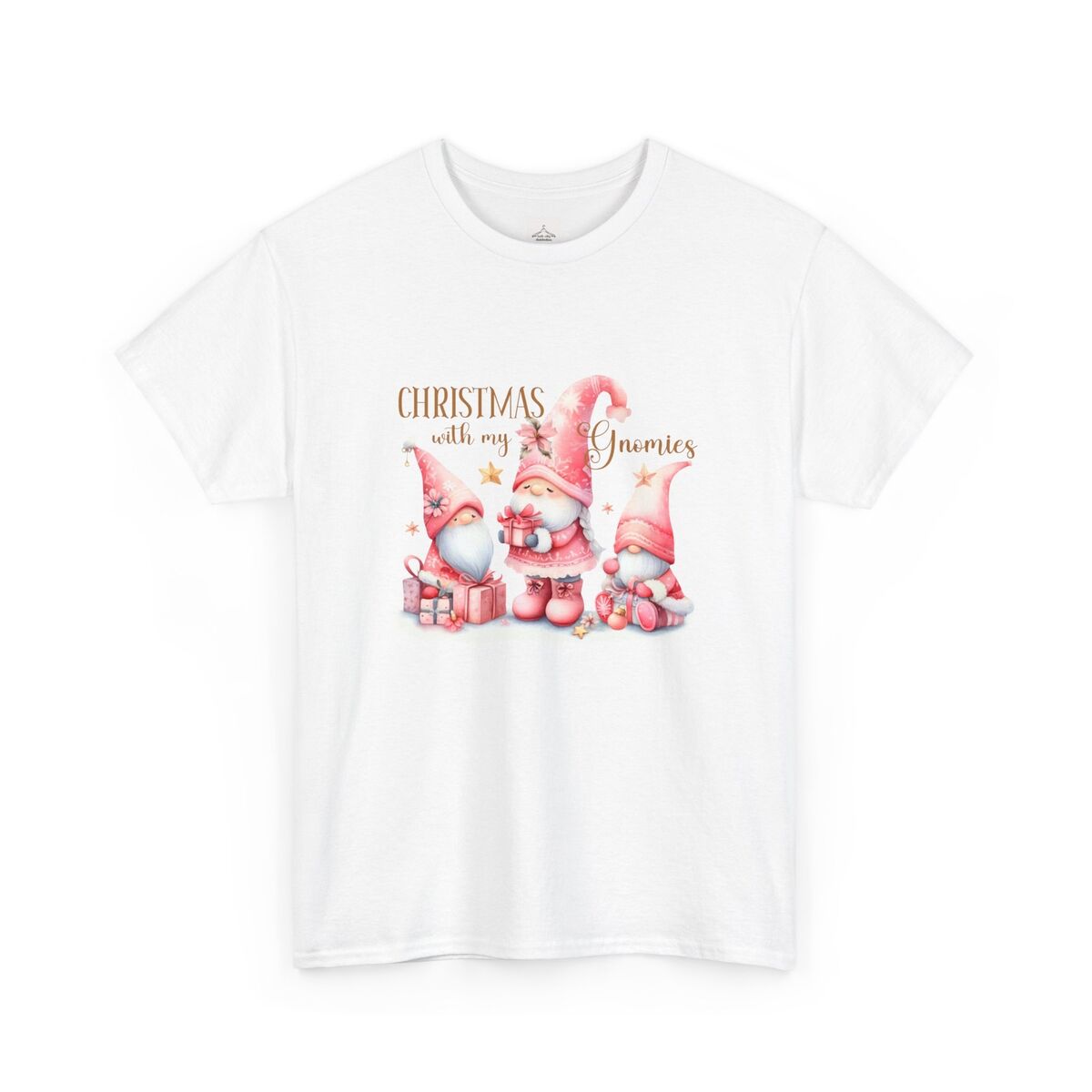 Christmas-With-My-Gnomies-Unisex-Heavy-Cotton-Tee-1