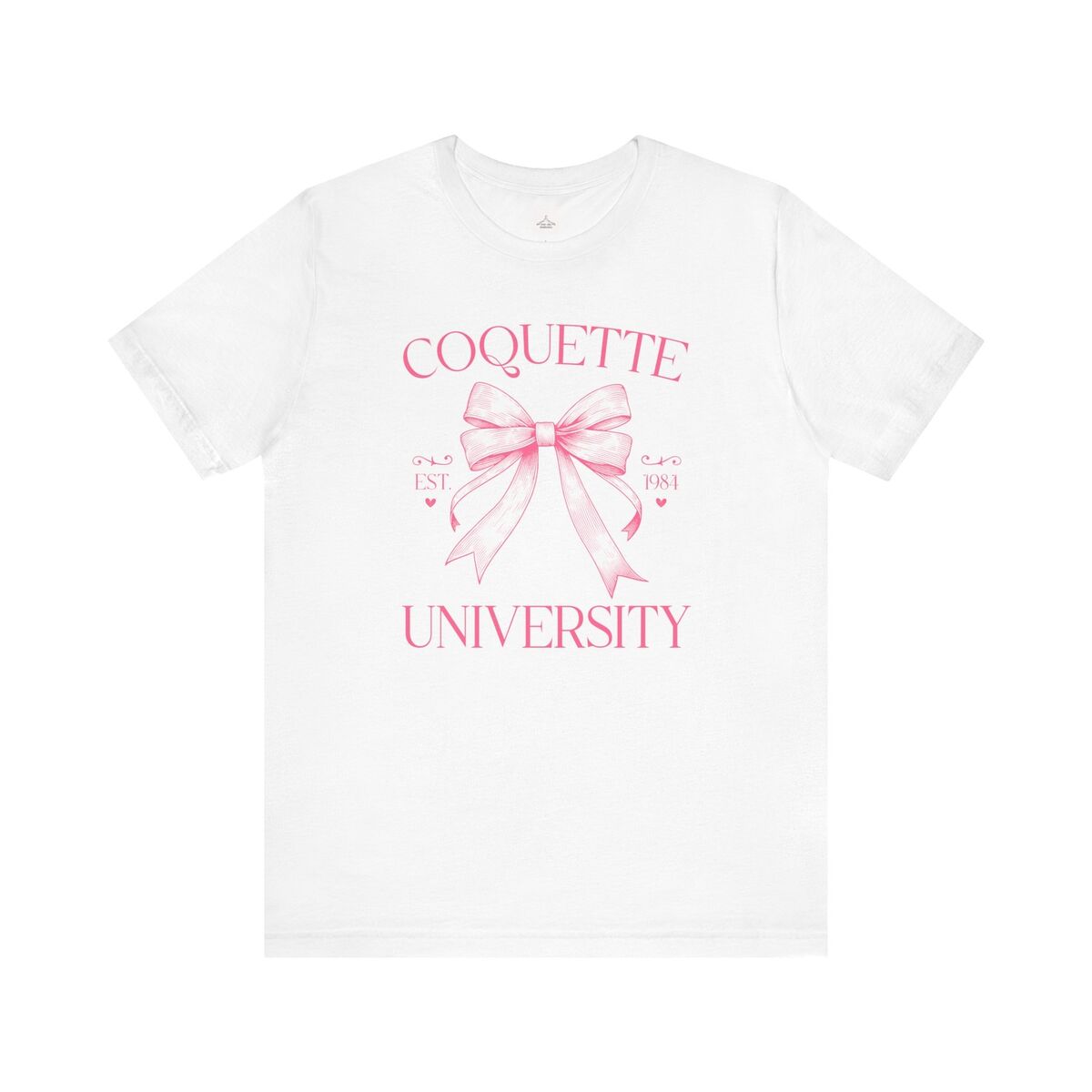 Coquette University Unisex Jersey Short Sleeve Tee