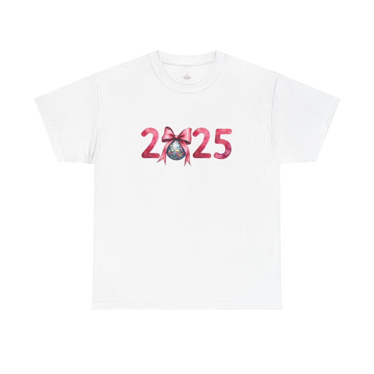 Custom 2025 Heavy Cotton Tee Unisex Shirt Gift For New Year Casual Wear