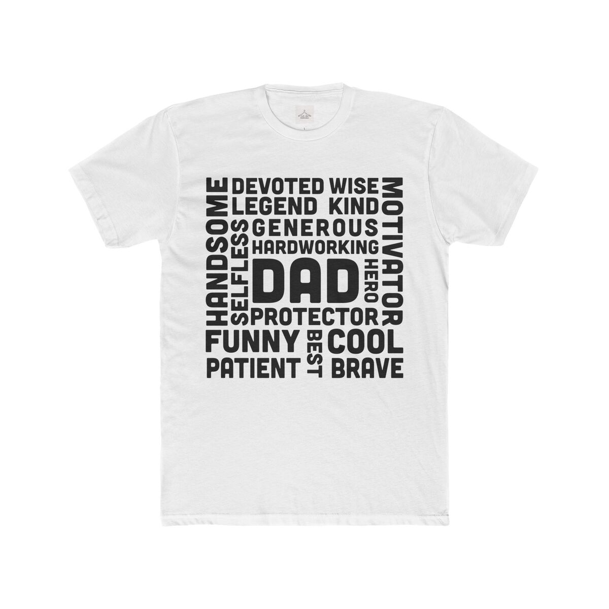Dad Graphic Men Cotton Crew Tee