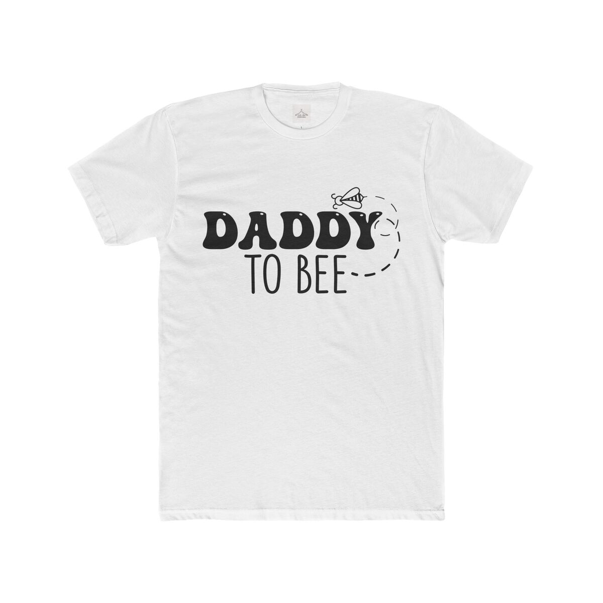 Daddy To Bee Men Cotton Crew Tee
