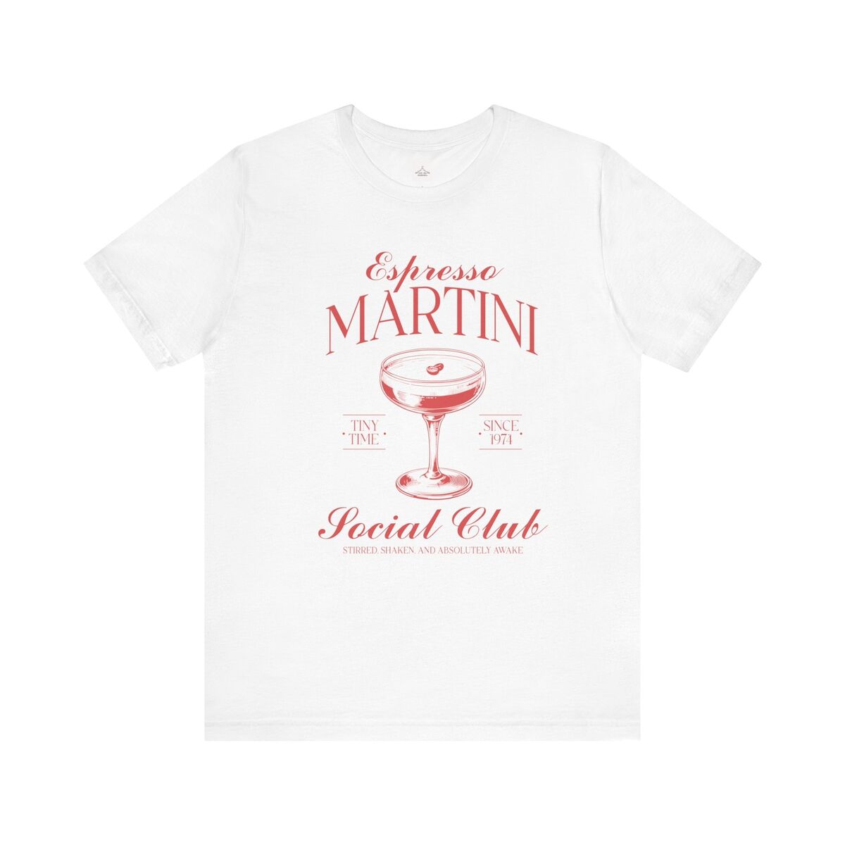 Espresso Martini Social Club Unisex Jersey Short Sleeve Tee