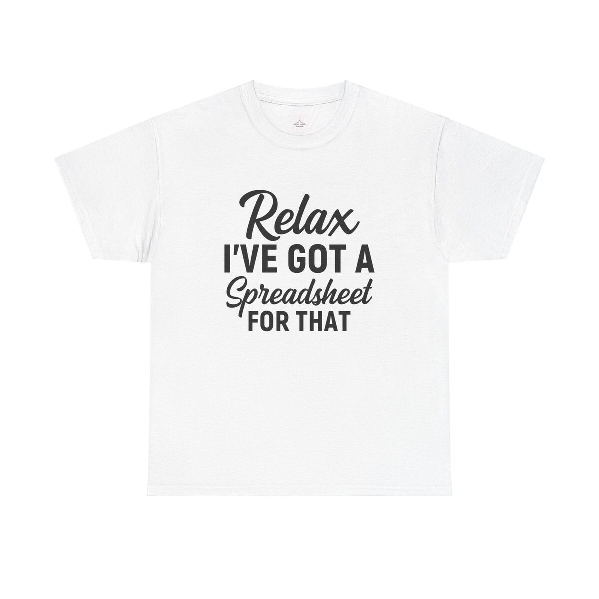 Funny Spreadsheet Tee For Office Workers Gift For Data Analysts Casual Shirt