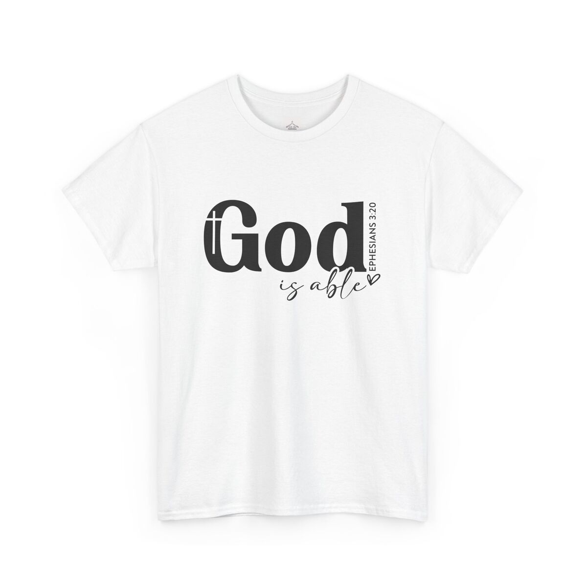 God-Is-Able-Ephesians-3-20-Unisex-Heavy-Cotton-Tee-1