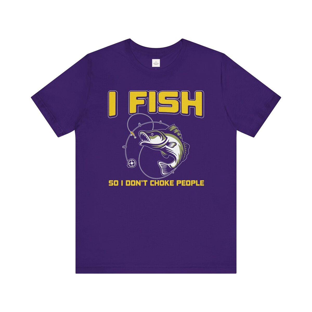 I Fish So I Don't Choke People Unisex Jersey Short Sleeve Tee