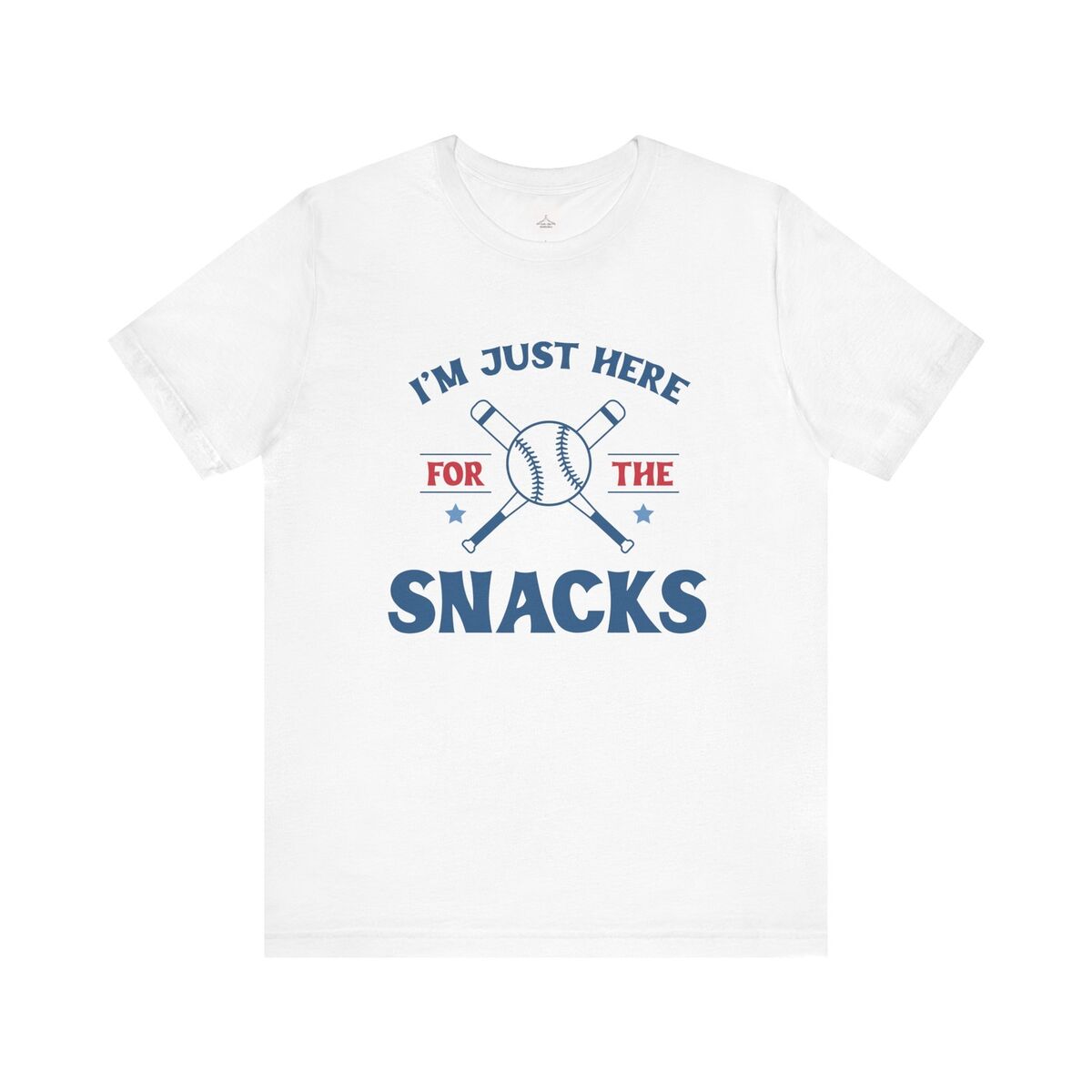 I'm Just Here For The Snacks Unisex Jersey Short Sleeve Tee