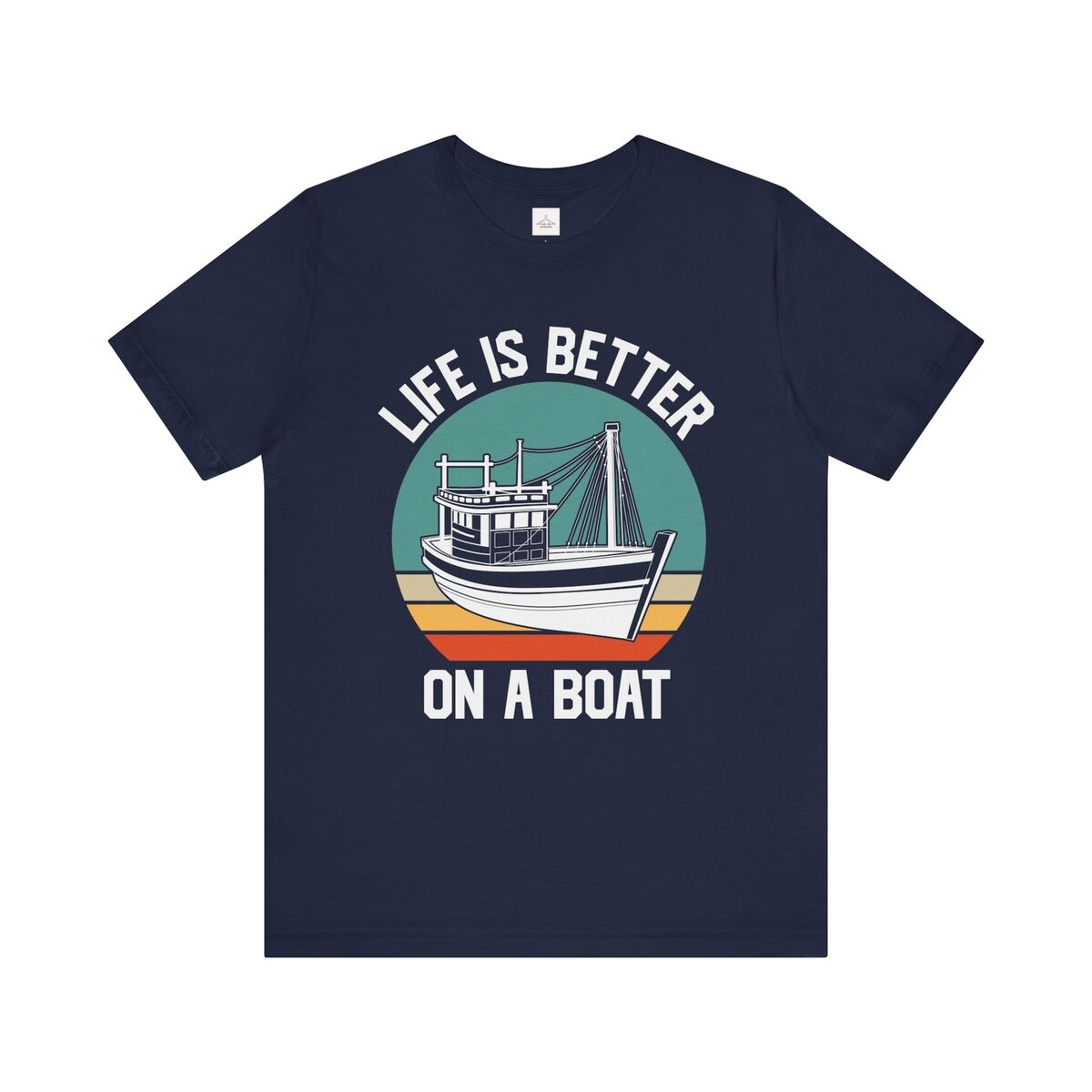 Life Is Better On A Boat Unisex Jersey Short Sleeve Tee