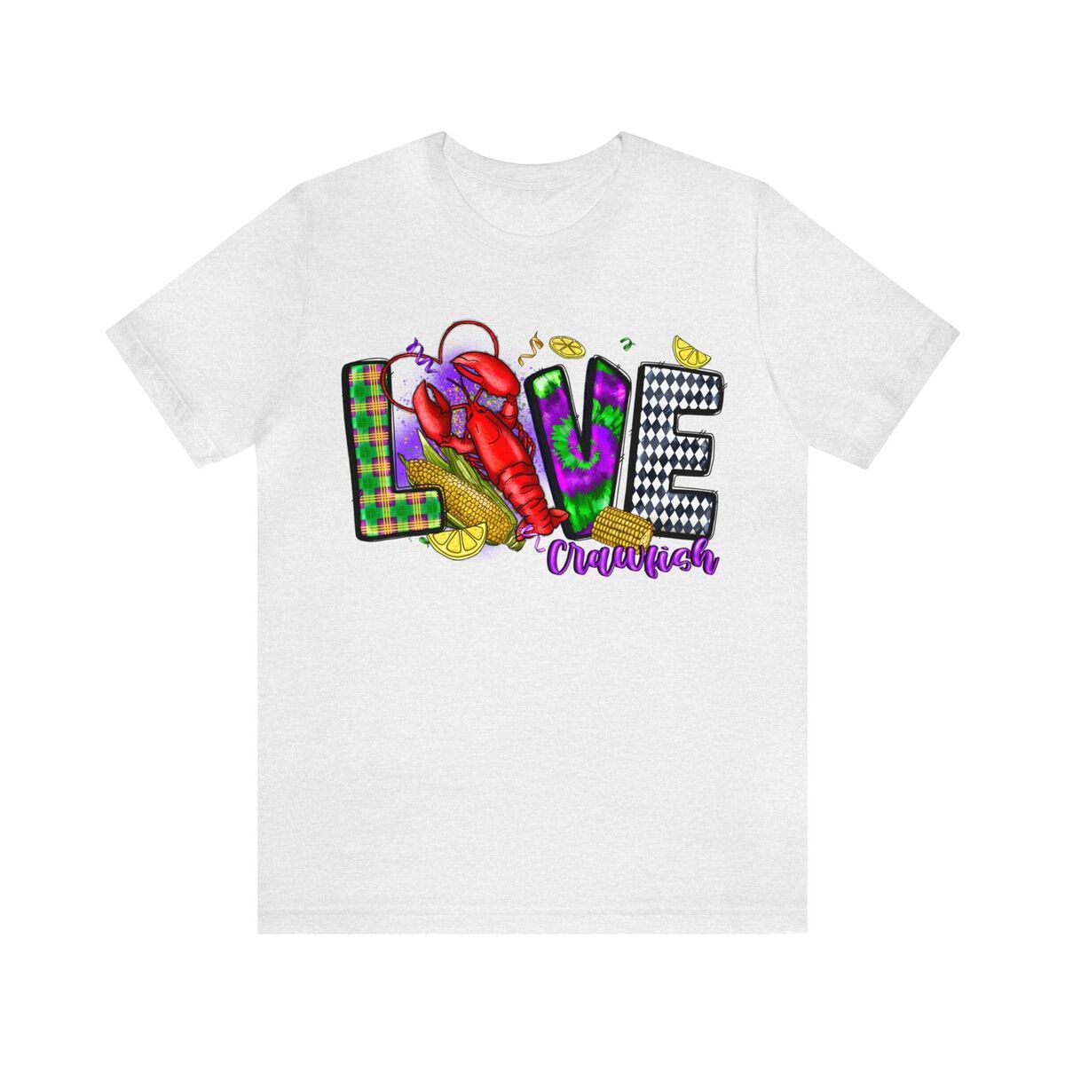 Love Crawfish Unisex Jersey Short Sleeve Tee