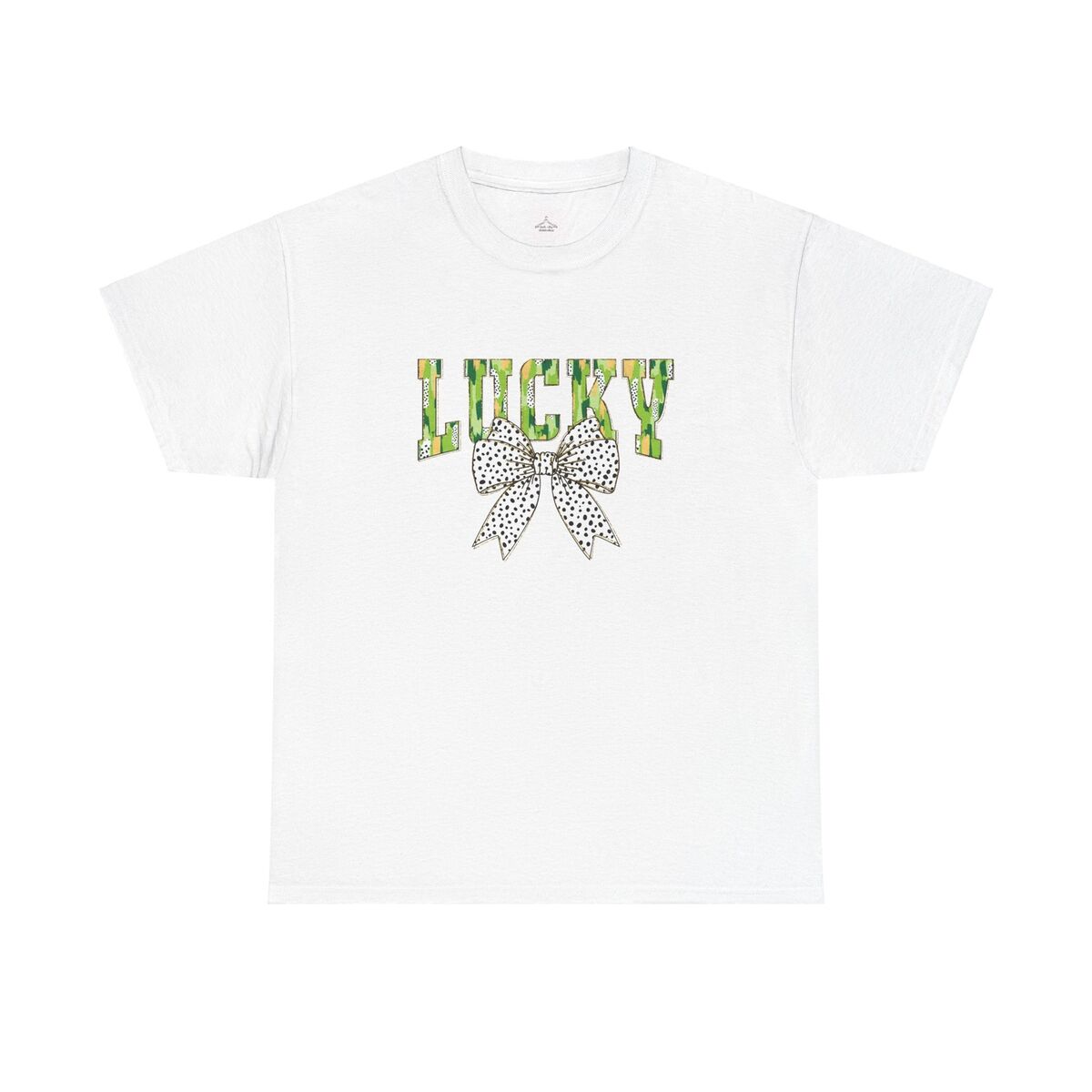 Lucky Charm Unisex Heavy Cotton Tee Fun Casual Wear St. Patrick Day Gift