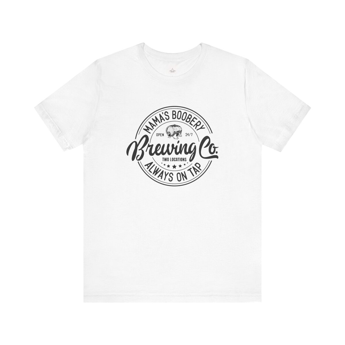 Mama Boobery Brewing Co. Unisex Jersey Short Sleeve Tee
