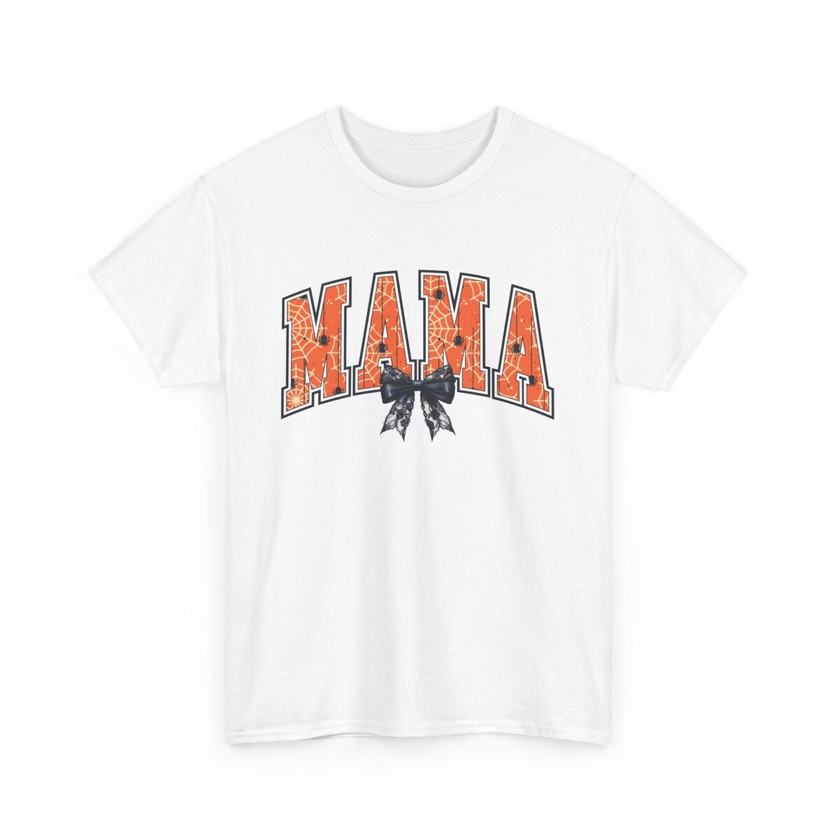 Mama-Halloween-Coquette-Unisex-Heavy-Cotton-Tee-1