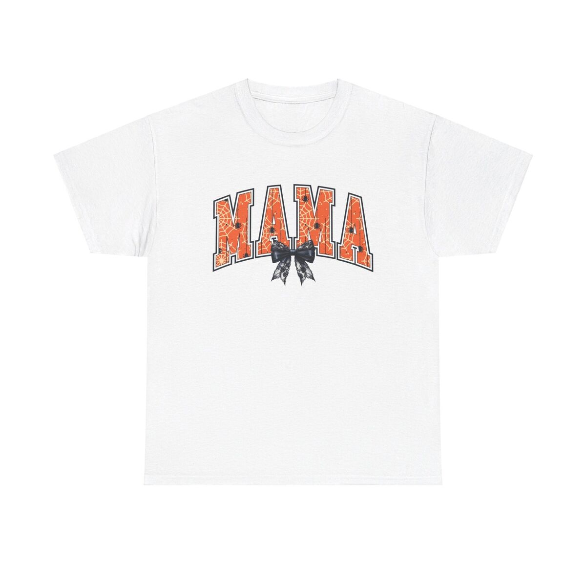 Mama Halloween Coquette Unisex Heavy Cotton Tee