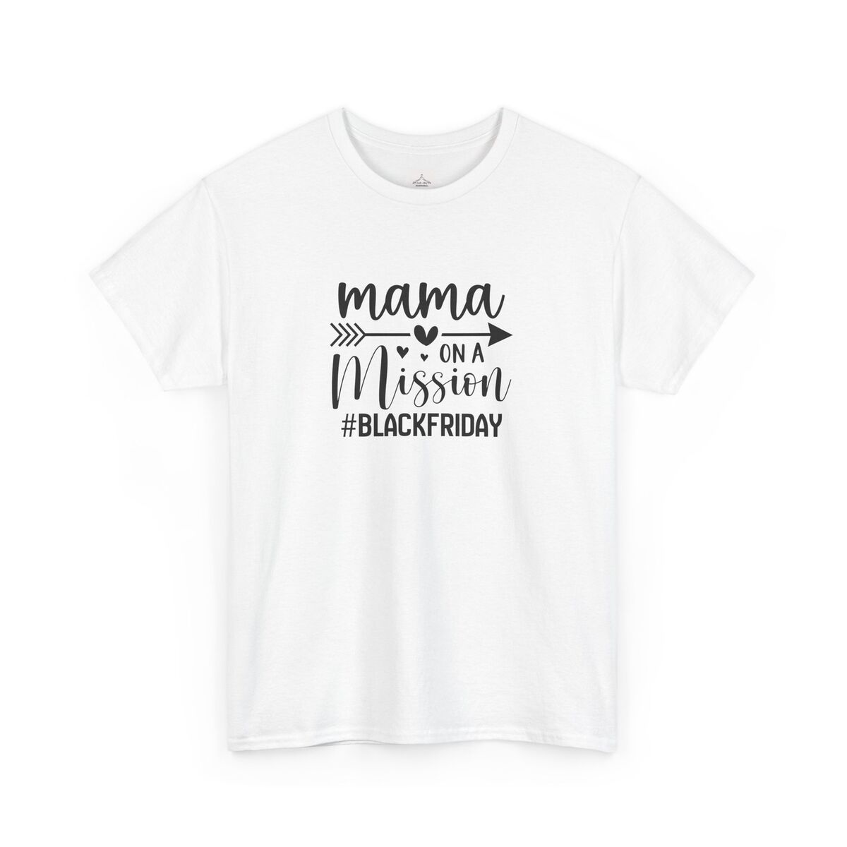 Mama-On-A-Mission-Unisex-Heavy-Cotton-Tee-1