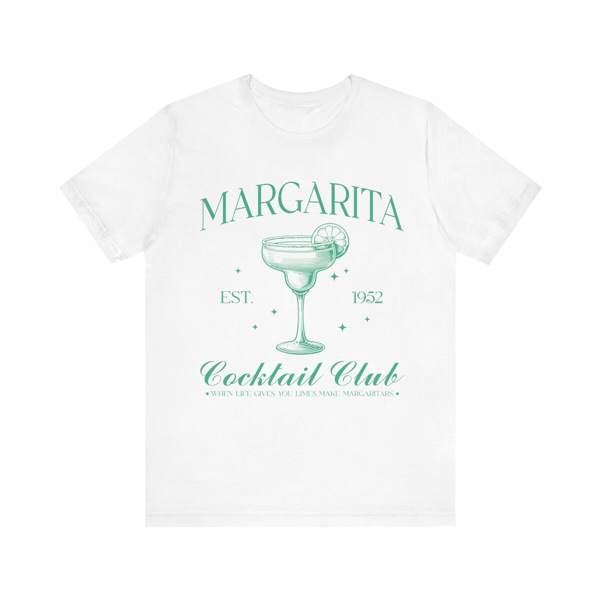 Margarita Cocktail Club Unisex Jersey Short Sleeve Tee
