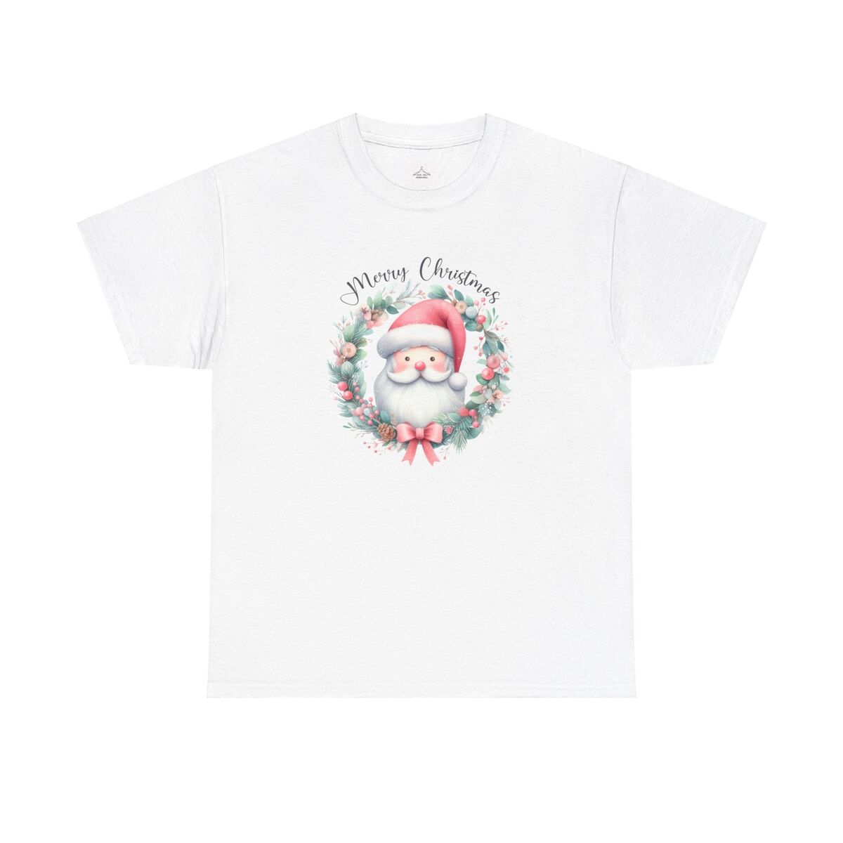 Merry Christmas Santa Unisex Heavy Cotton Tee