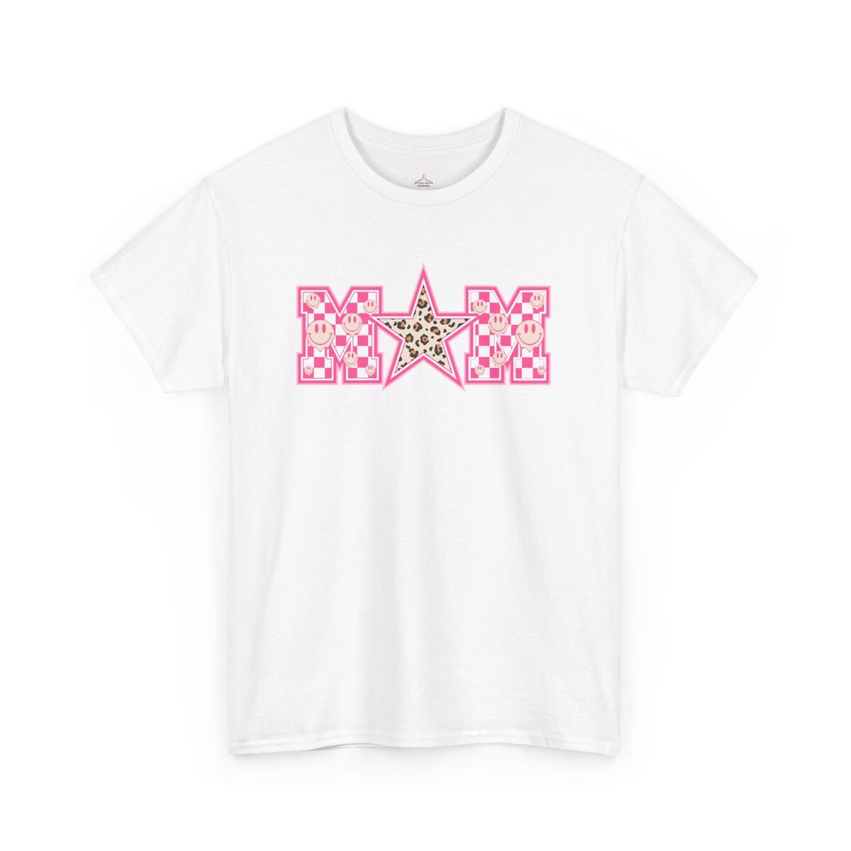 Mom-Star-Leopard-Pink-Unisex-Heavy-Cotton-Tee-1