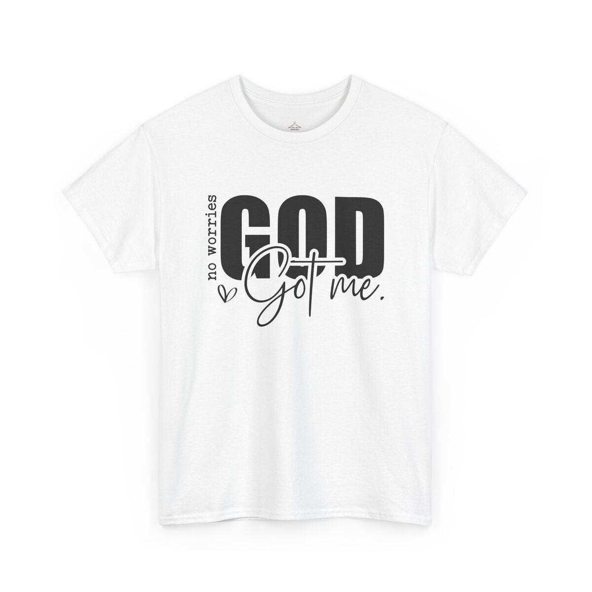 No-Worries-God-Got-Me-Unisex-Heavy-Cotton-Tee-1