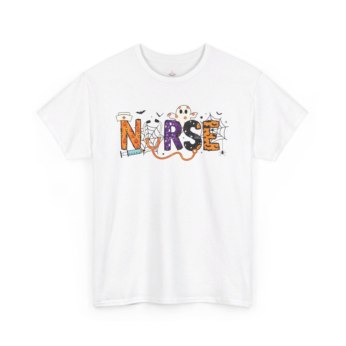 Nurse-Halloween-Unisex-Heavy-Cotton-Tee-1