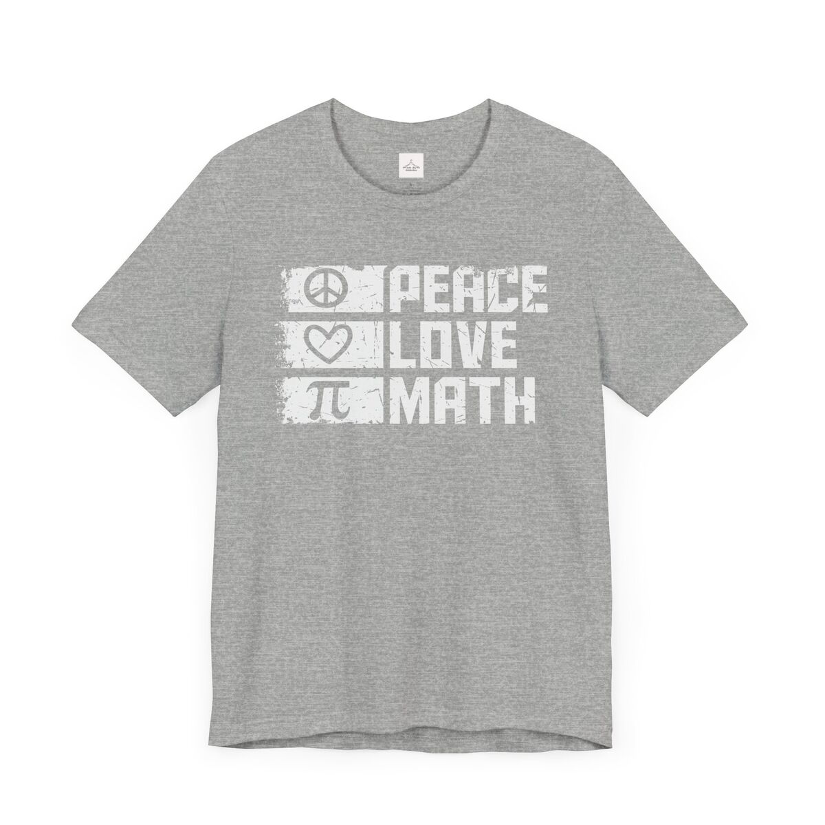 Peace-Love-Math-Unisex-Jersey-Short-Sleeve-Tee-1