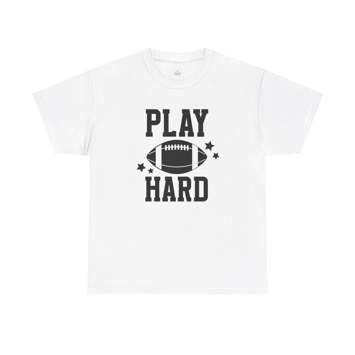 Play Hard Football Unisex Heavy Cotton Tee