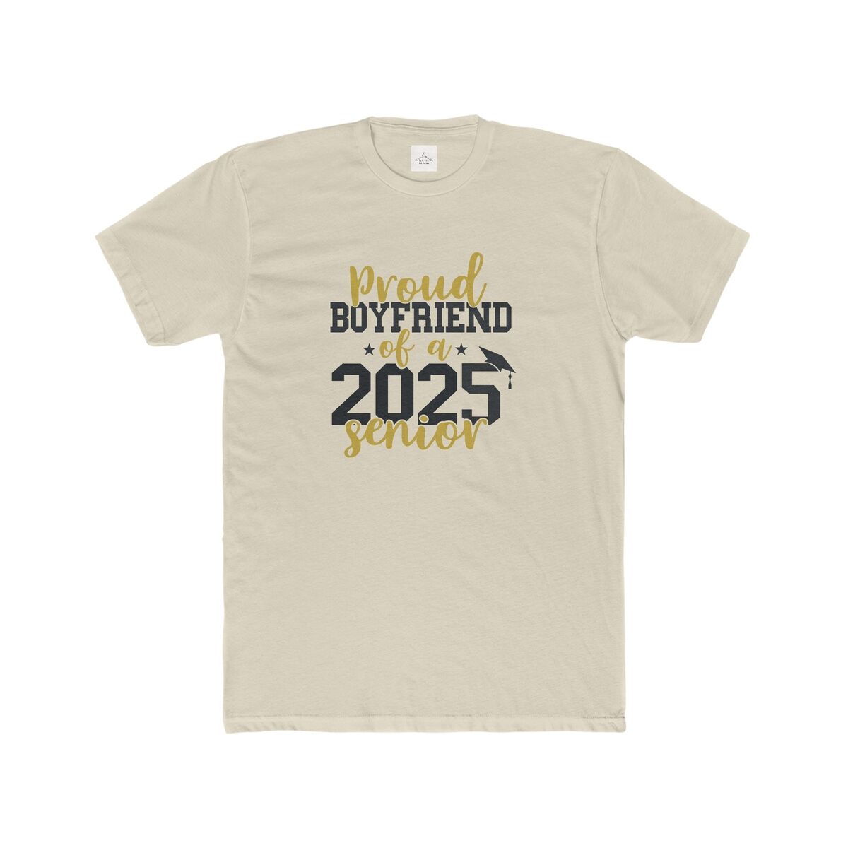 Proud-Boyfriend-Of-A-2025-Senior-Men-Cotton-Crew-Tee-1