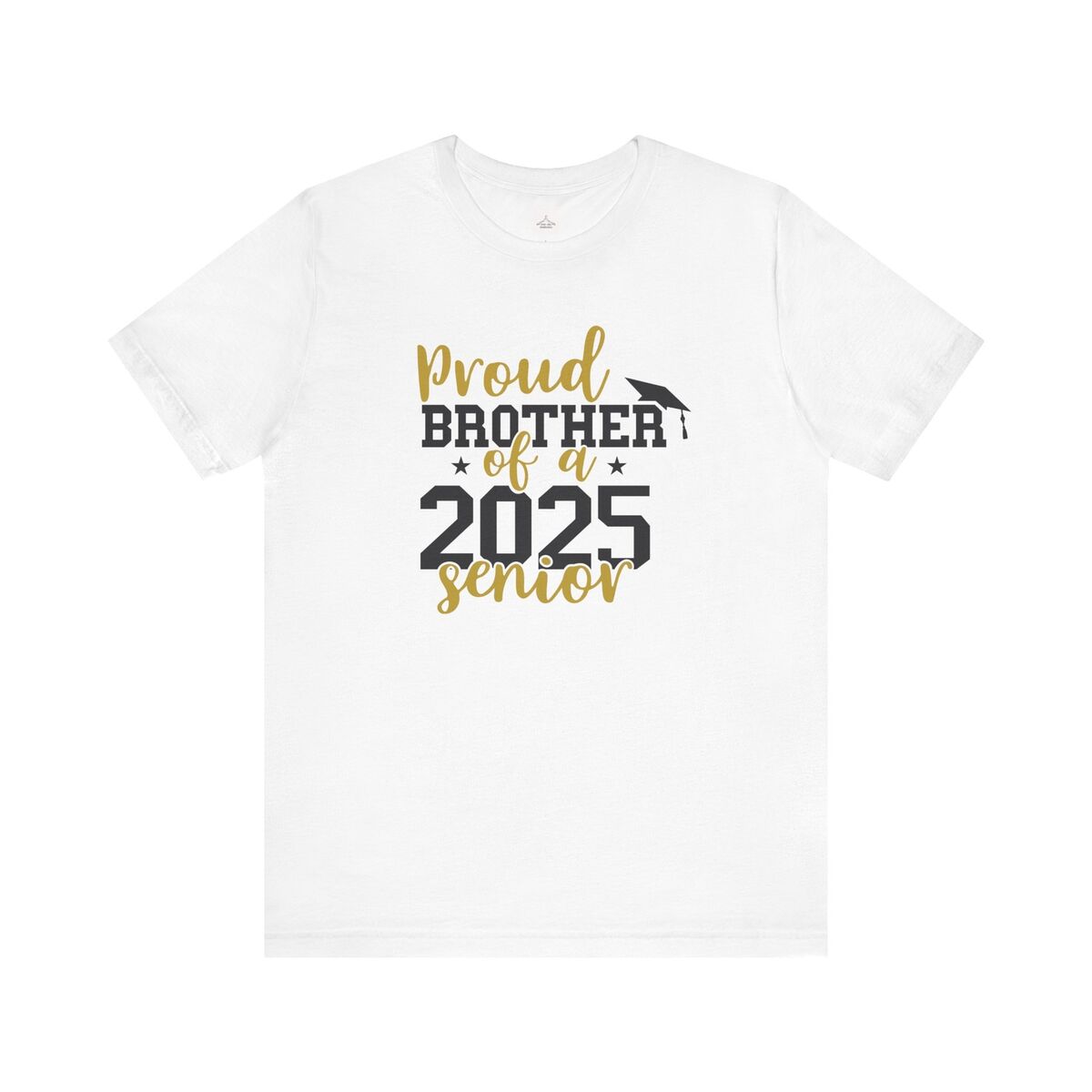 Proud Brother Of A 2025 Senior Unisex Jersey Short Sleeve Tee