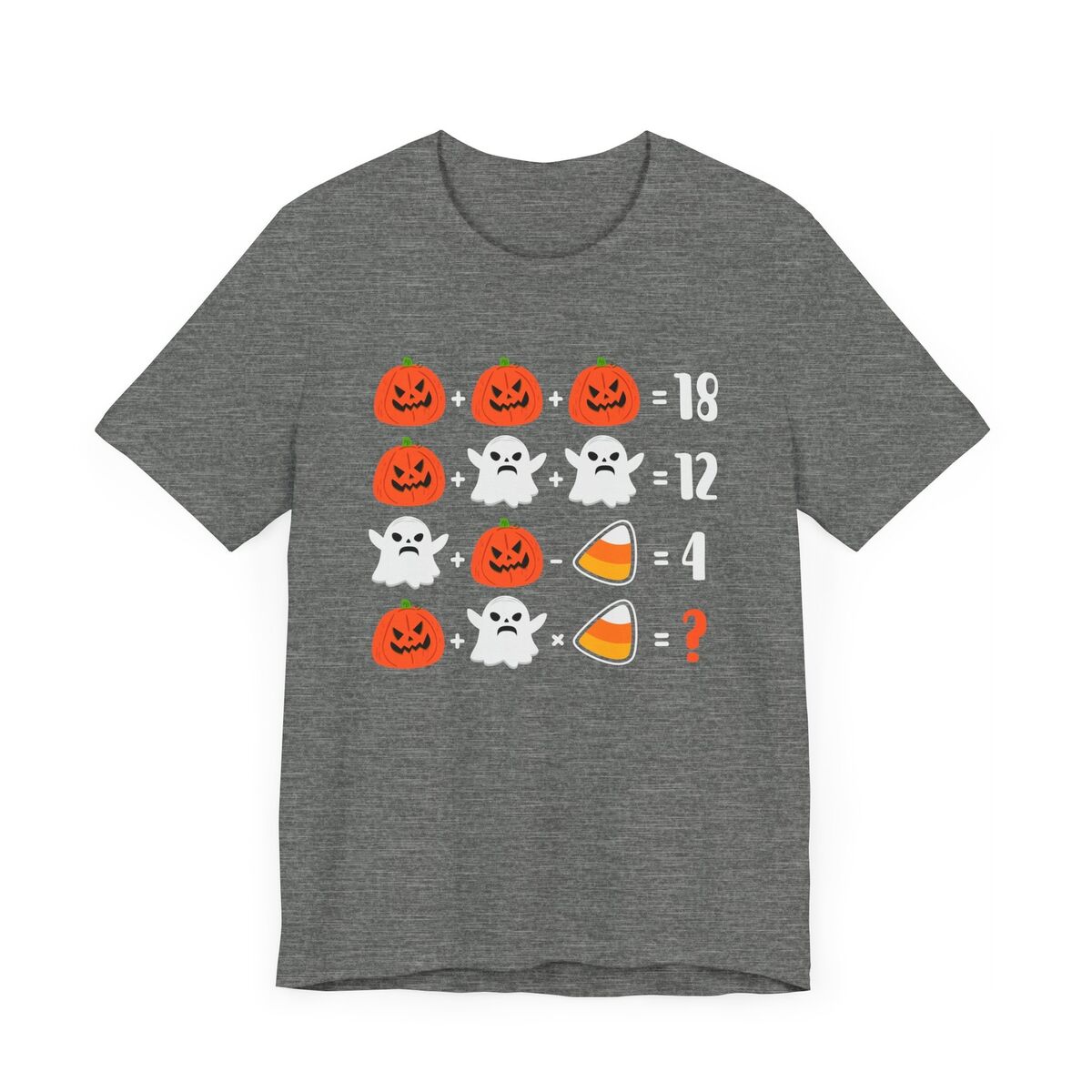 Pumpkin-Ghost-Math-Equation-Unisex-Jersey-Short-Sleeve-Tee-1