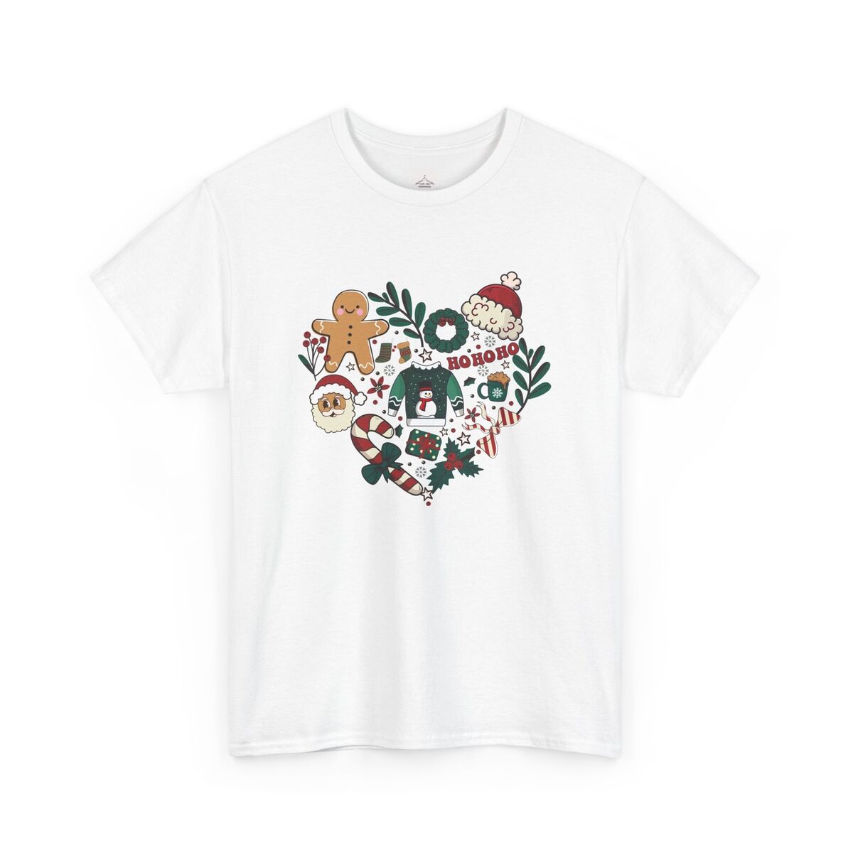 Retro-Christmas-Heart-Design-Unisex-Heavy-Cotton-Tee-1