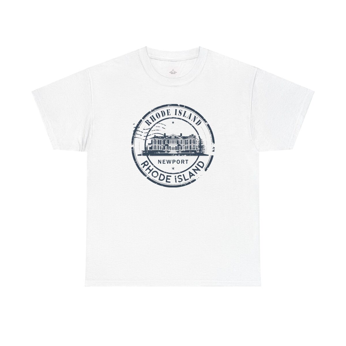 Rhode Island Vintage Tee Unisex Heavy Cotton T-shirt For Travel Lovers Casual