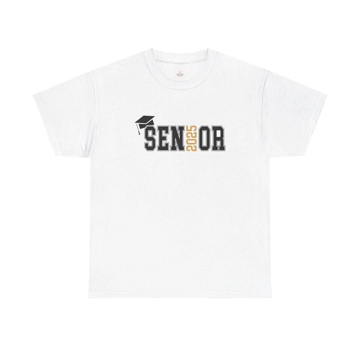 Senior 2025 Graduation Unisex Heavy Cotton Tee