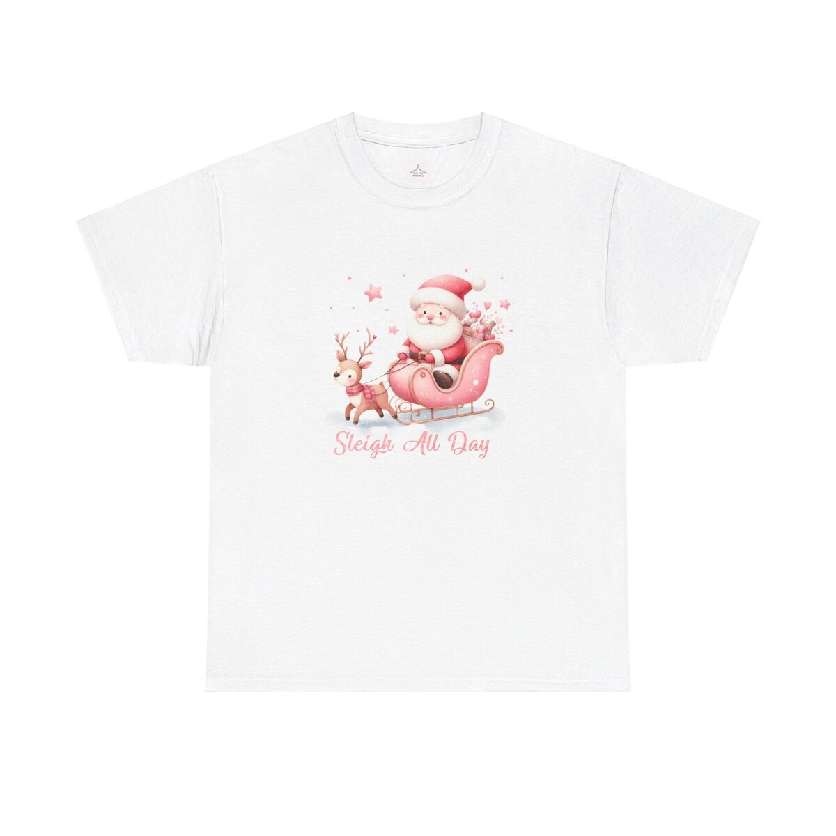 Sleigh All Day Santa Unisex Heavy Cotton Tee