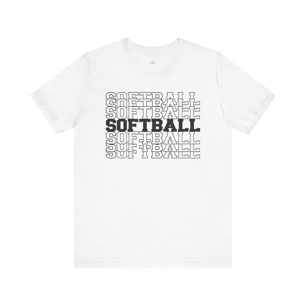 Softball Graphic Unisex Jersey Short Sleeve Tee