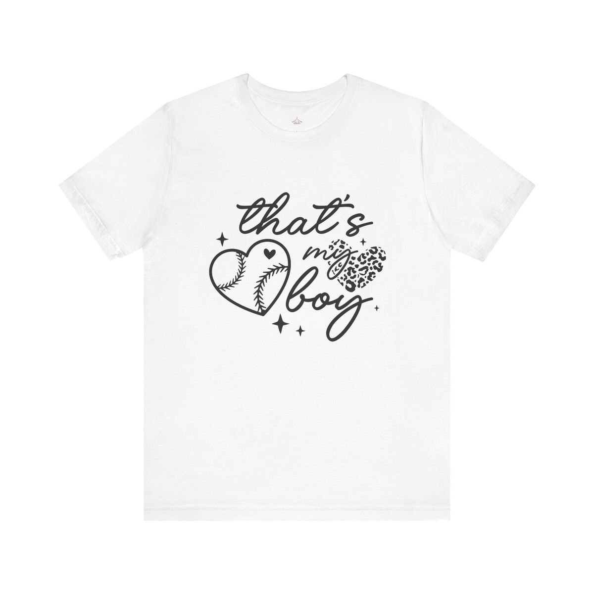 That My Boy Baseball Black Font Unisex Jersey Short Sleeve Tee