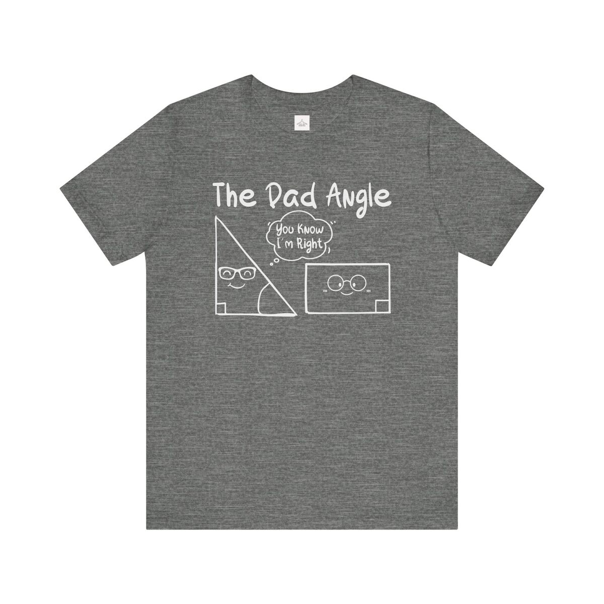 The Dad Angle Unisex Jersey Short Sleeve Tee