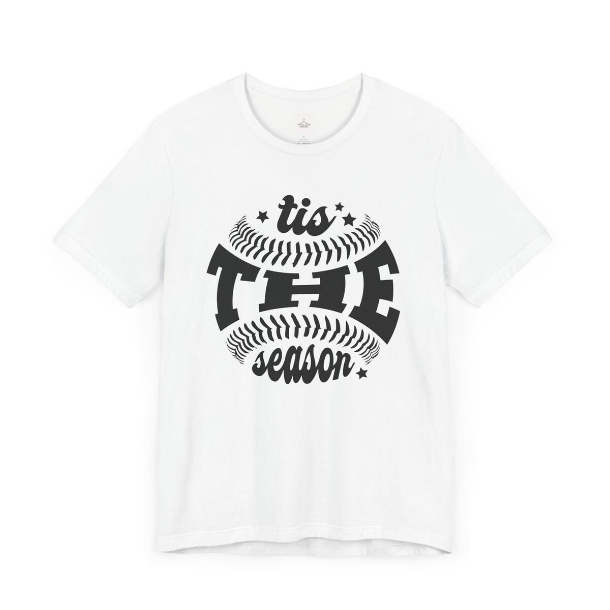 Tis-The-Season-Baseball-Black-Font-Unisex-Jersey-Short-Sleeve-Tee-1