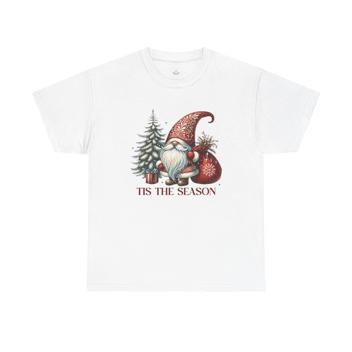 Tis The Season Santa Tee - Cozy Christmas Gift Holiday Apparel Festive Shirt