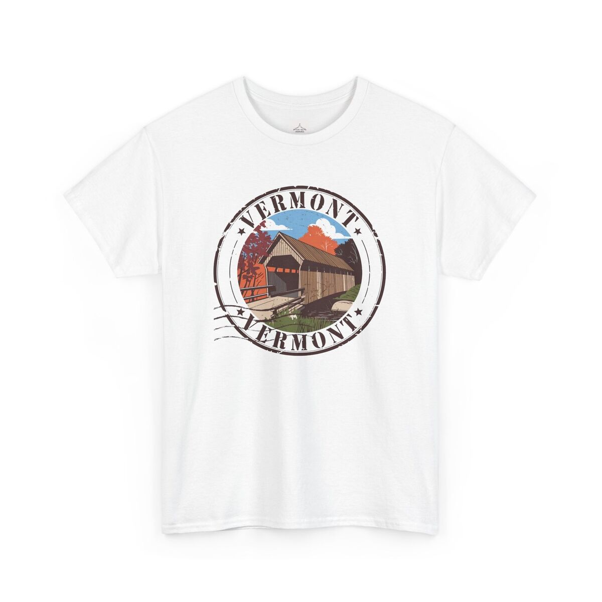 Vermont-Postcard-Tee-Cozy-Casual-Unisex-Heavy-Cotton-Shirt-Travel-Souvenir-1