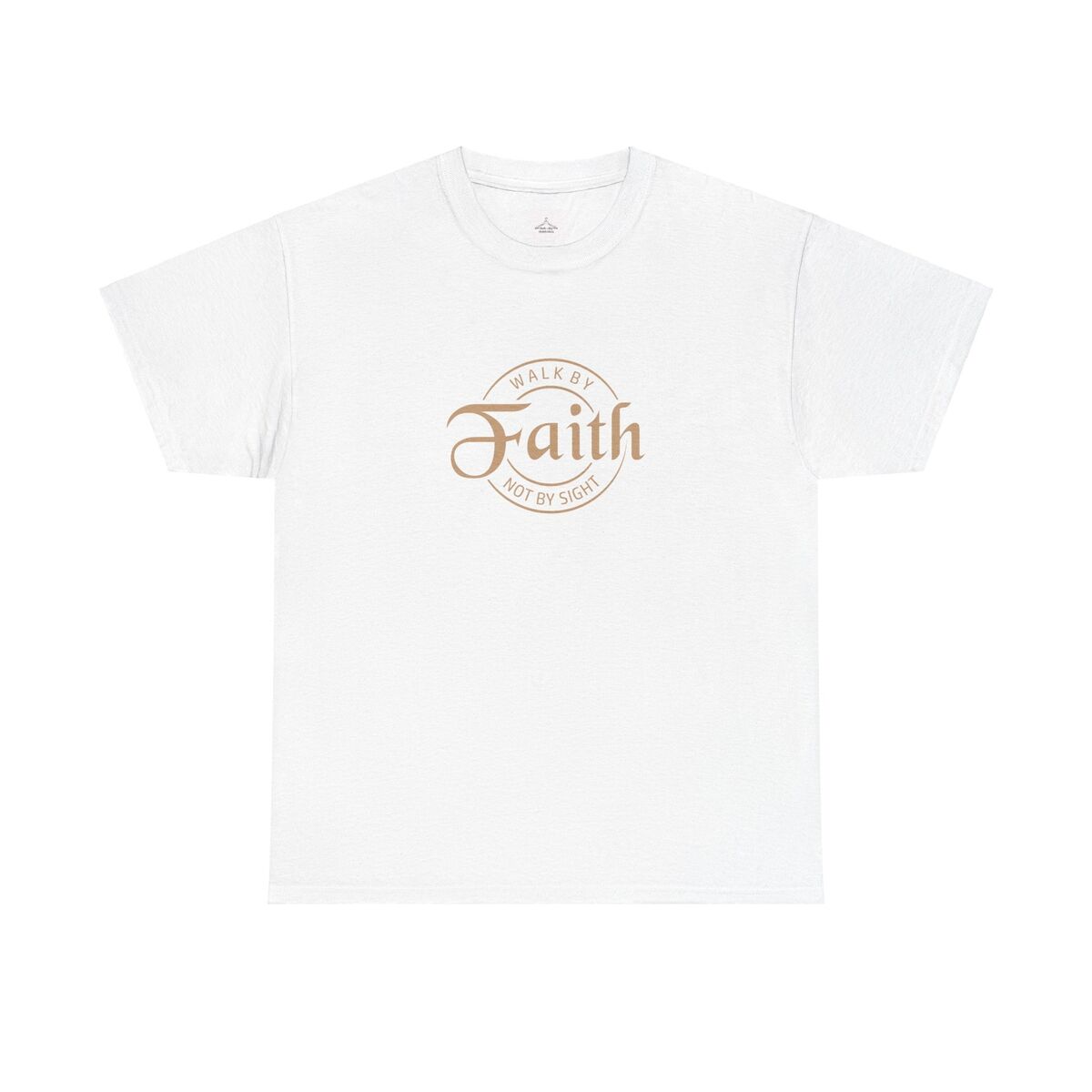 Walk By Faith Not By Sight Unisex Heavy Cotton Tee