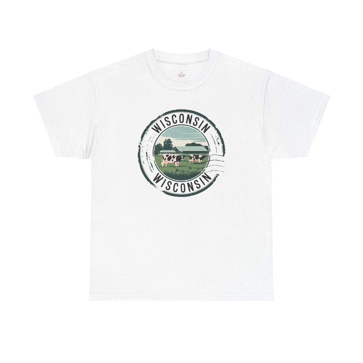 Wisconsin Nature Tee Unisex Cotton Shirt Casual Summer Wear Great Gift For