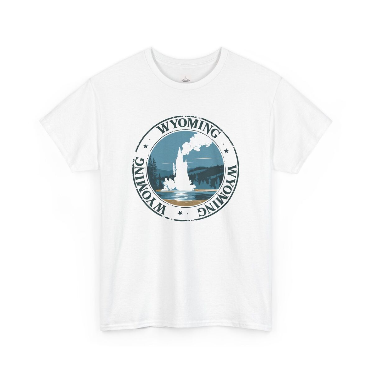 Wyoming-Graphic-Tee-Casual-Wear-Travel-Souvenir-Nature-Lover-Gift-State-1