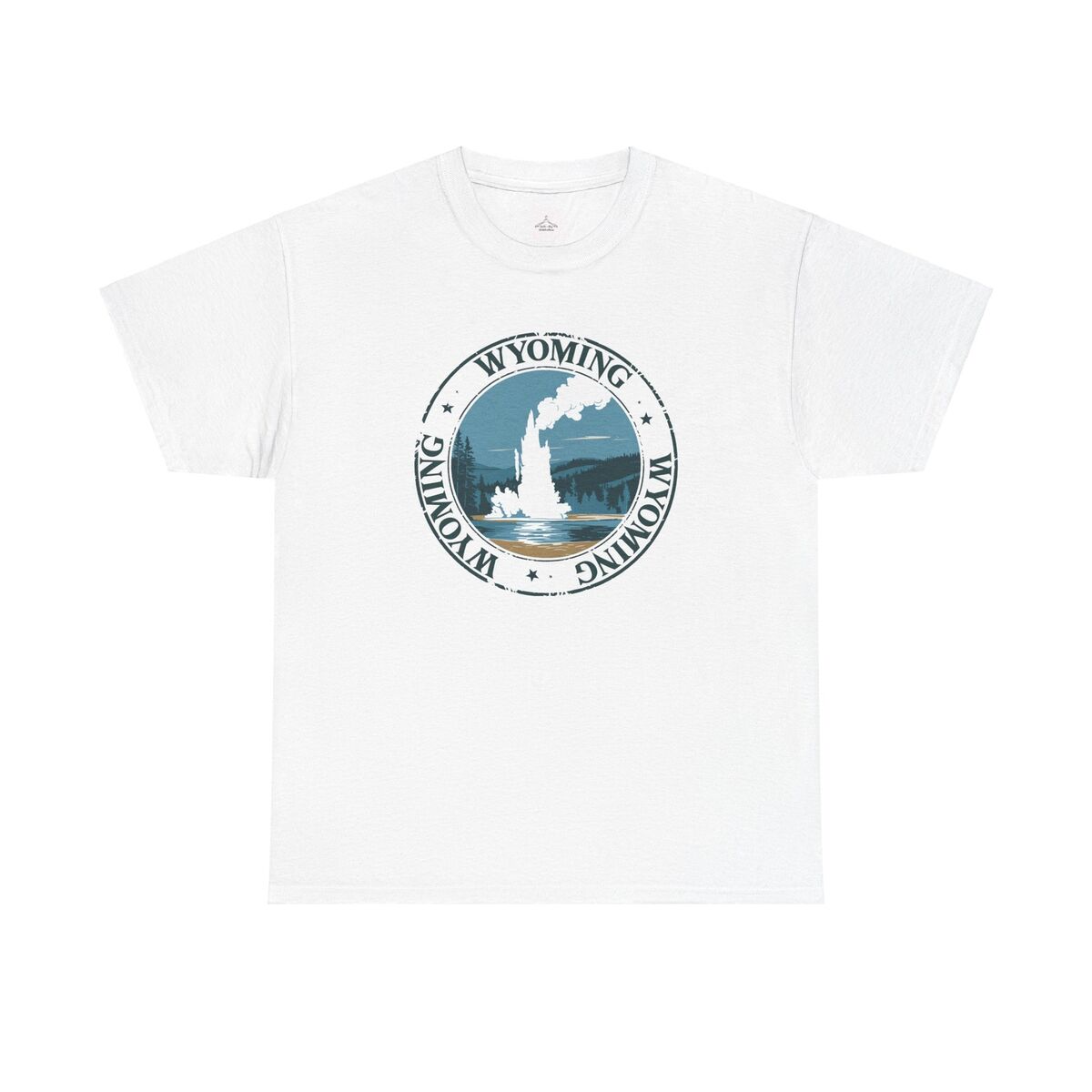 Wyoming Graphic Tee Casual Wear Travel Souvenir Nature Lover Gift State