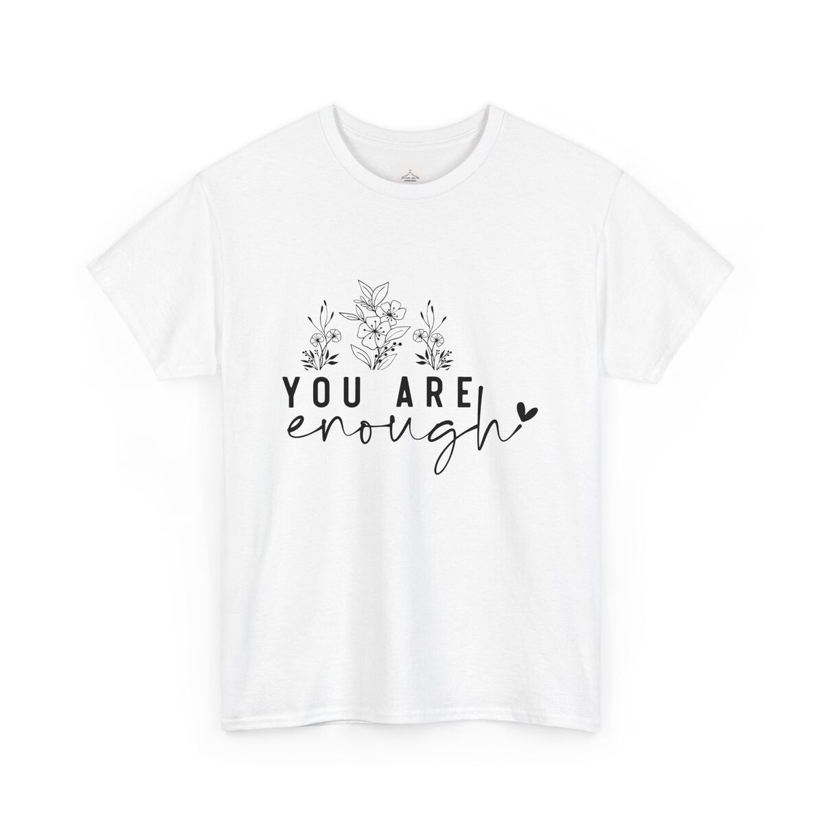 You-Are-Enough-Unisex-Heavy-Cotton-Tee-1