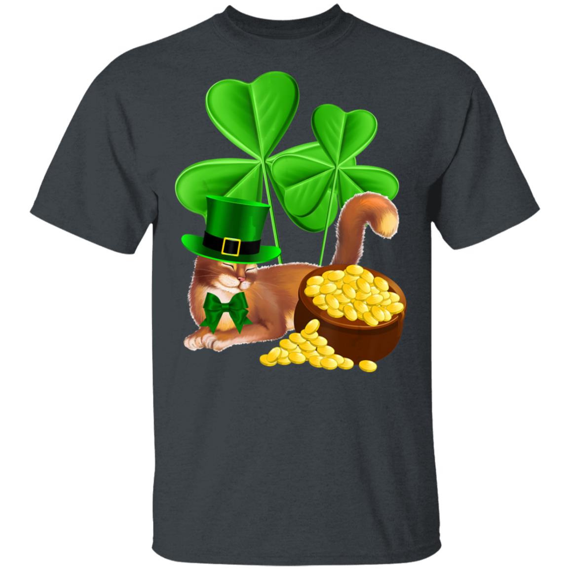 Abyssinian-Cat-St-Patricks-Day-Shirt-Leprechaun-Cat-Lover-T-Shirt-1