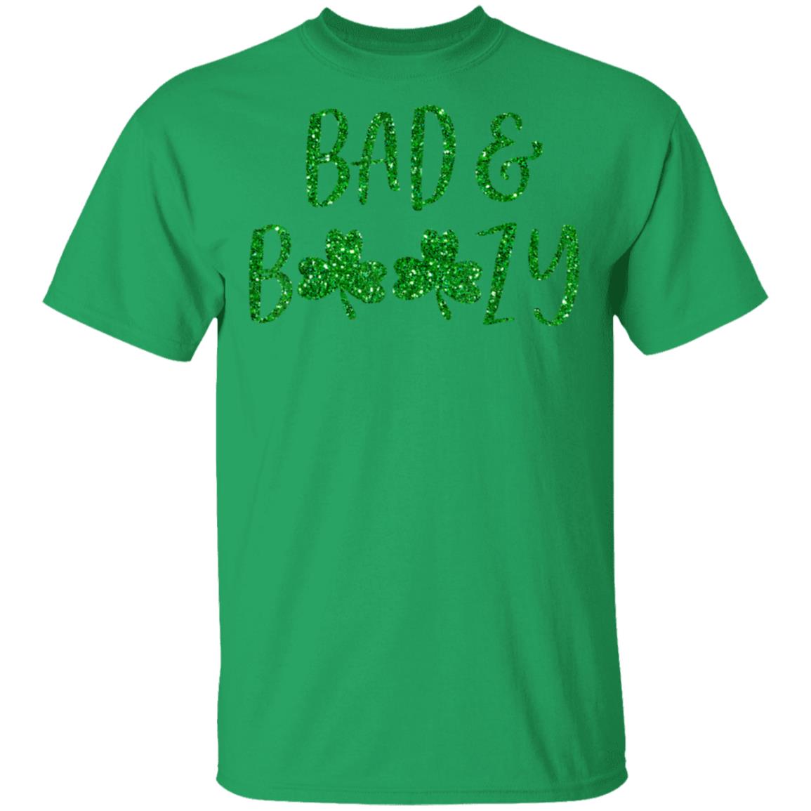 Bad-And-Boozy-Shirt-Cute-Shamrock-St-Patricks-Day-T-Shirt-1