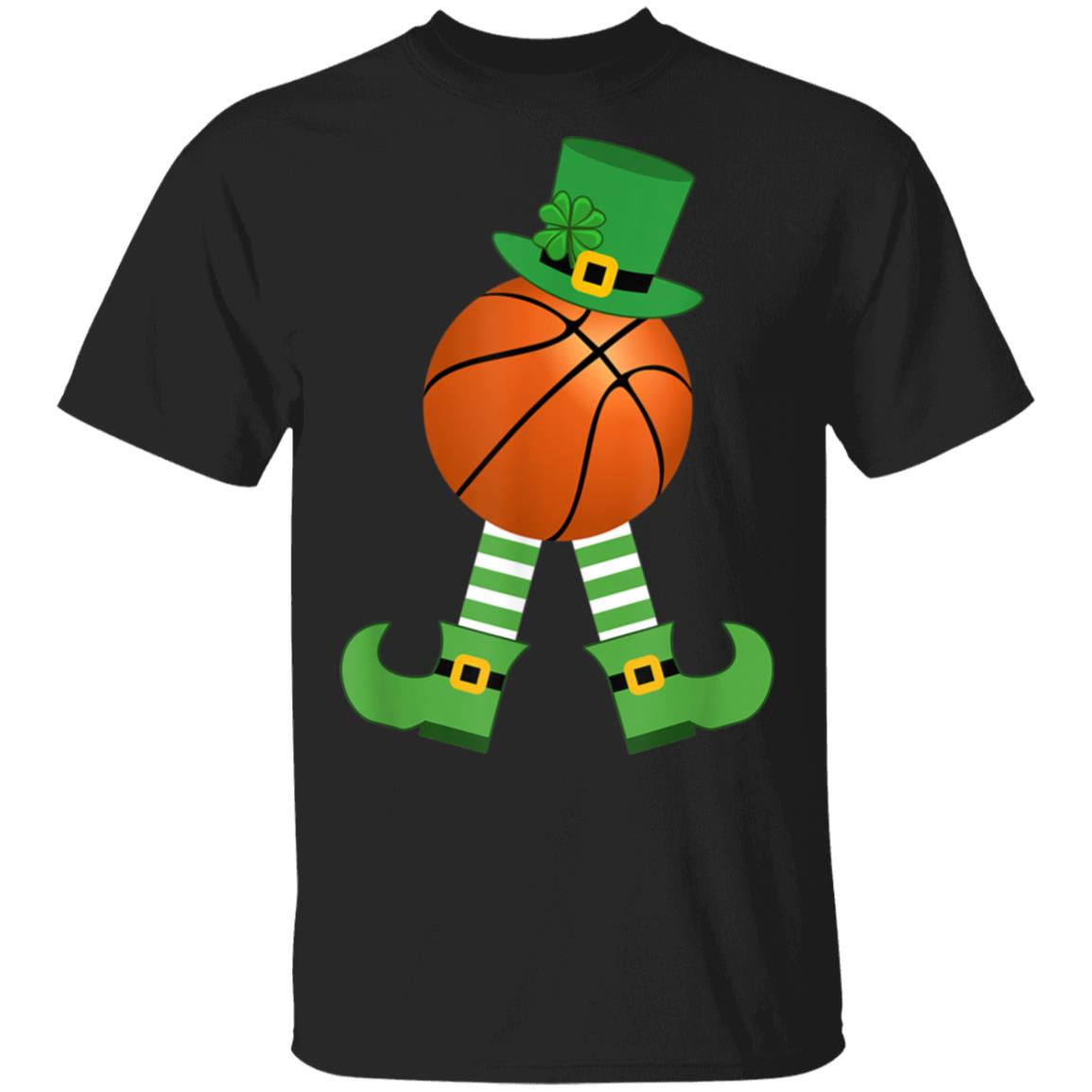 Basketball Leprechaun Coach Green Saint Patricks Day Party T-Shirt