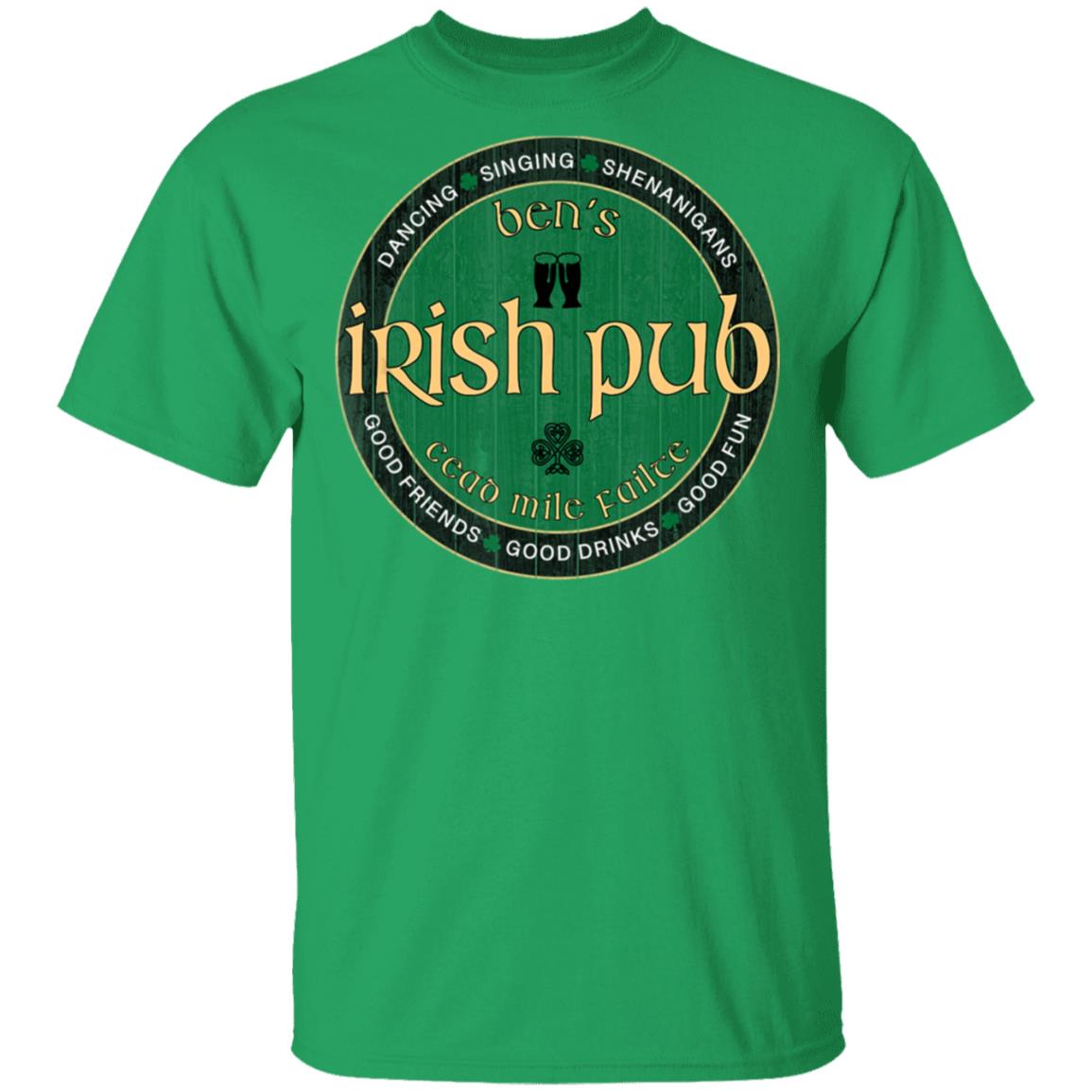 Bens-Irish-Pub-Saint-Patricks-Day-Party-T-Shirt-1
